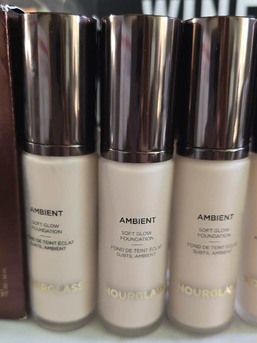 Hourglass Ambient Soft Glow Foundation Trio in Light to Fair Cream Shades - Picture 2 of 9